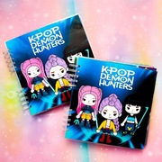 Zestaw 2 szt Książka na rzepy K-pop Demon Hunters toca boca.
