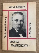 Program Teatralny Teatr Współczesny Mistrz i Małgorzata 