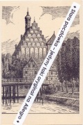 BYDGOSZCZ BROMBERG Kościół Świętej Trójcy rycina W. Lenz nr 203 ~1925