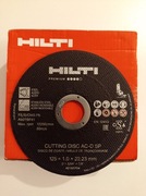Hilti tarcza 125/ 1mm/25szt 