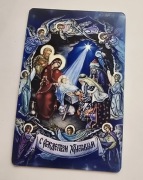 Magnes na lodówkę Św. Rodzina Kl. Św.Barbary (29) Meteory. BOŻE NARODZENIE 
