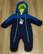 Nieprzemakalny KOMBINEZON NIEMOWLĘCY na zimę grubo ocieplany