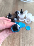 Oczy do sowy/maskotki 25 mm - 10 szt