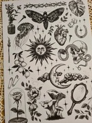 Plansza A3 magia astronomia magiczna plansza wiedźma astrologia tarot