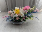 Wiązanka - stroik wielkanocny na grób dziecięcy