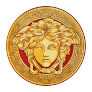 ROSENTHAL VERSACE Medusa Amplified - Golden Coin patera 33cm