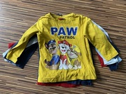 Zestaw bluzek na długi rękaw w rozmiarze 122