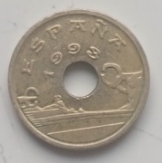 Hiszpania  - 25 peset- 1993r.