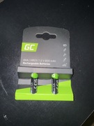 Akumulatorki Paluszki AAA R3 800mAh Ni-MH Baterie do ładowania Green Cell