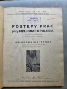 Postępy prac przy melioracji Polesia