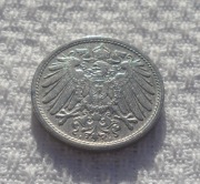 Niemcy Cesarstwo Wilhelm II 10 pfennig fenigów 1908 A Berlin Prusy KM# 12