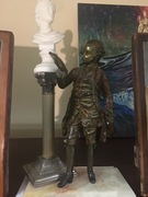Mozart figurka rzeźba brąz