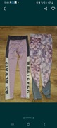 Leginsy stan bardzo dobry sportowe  134  6 sztuk
