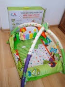 Interaktywna mata 3 w 1 / mata kojec pianinko