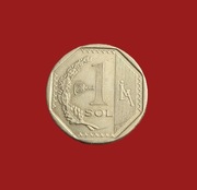 Moneta 1 sol 2017, Peru