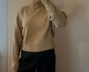 Sweter Karmelowy Zara Rozmiar S