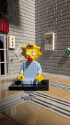 Minifigurka LEGO COLSIM-5 sim011 Maggie Simpson, The Simpsons, Seria 1