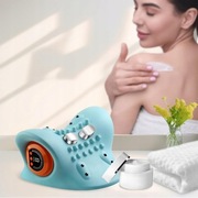 Poduszka Masująca Szyje kark 6 Poziomów Masażu 3 Stopnie Grzania EMS Typ-C