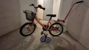 Rowerek Kross Nika koła 16 cali+ osprzęt do nauki jazdy 