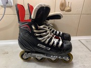 Rolki hokejowe BAUER VAPOR 5 roz. 38,5 w. 24,3 cm stan NA 3+
