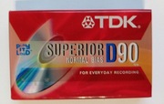 Kaseta magnetofonowa TDK D90