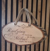 Deseczka okolicznościowa z grawerem 