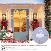 Kurtyna led 3m na zewnątrz i do wewnątrz na baterie i USB