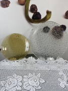 Dwie patery asteroid miodowa i biała