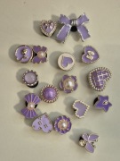 Przypinki do butów, ozdoby do butów, zestaw, piny, crocs, chodaki 