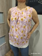 Jedwabna bluzka wiosenno letnia Max Volmáry rozmiar M 38 