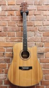 Gitara dla początkujących Harley Benton D-120CE NT z nowym preampem