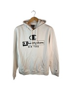 Bluza z kapturem Champion biała z logiem XL