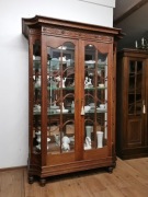 Dębowa biblioteczka witryna  antyk 657/2024 