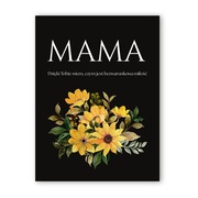 Plakat Na Dzień Matki ,,MAMA Dzięki Tobie wiem..." A3 (30 x 40cm)