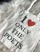 Torba bawełniana torebka tote bag cotton only the poets 