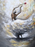 Obraz akrylowy Karolina Klemba TANCERKA 50x70