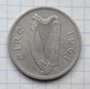 #645 Irlandia 1 floren 1961  