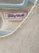 Anny Blatt sweterek premium angora plus wełna 