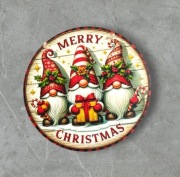 Zawieszka świąteczna okrągła 