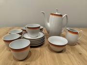 Serwis do kawy herbaty Chodzież PRL retro