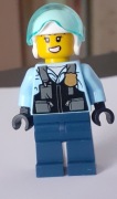 Lego Town City Police Officer - Rooky Partnur - cty1374