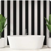 Fototapeta czarno-białe paski 110x230