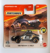 Matchbox 1985 Porsche 911 Rally SUPER CHASE 