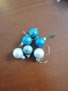 Bombki choinkowe 2,5 cm 6 szt