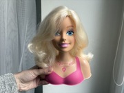 Duża głowa lalki Barbie do czesania zabawka lalka