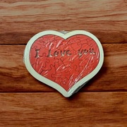 Drewniana Układanka Puzzle „I Love You”