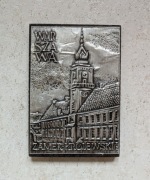 Stary obrazek Warszawa Zamek Królewski / Cepelia / Unikat