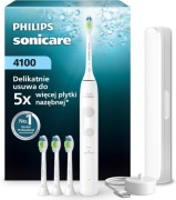 Szczoteczka soniczny Philips Sonicare z serii 4000, biała, HX4046/41