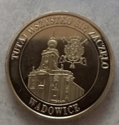 Numizmat z wizerunkiem Jana Pawła II Wadowice Tutaj wszystko się zaczeło