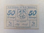 Notgeld - Boguszów Gorce 50 Pf enige b.d. błąd